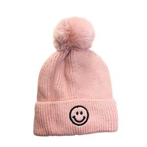 LIGHT PINK - INFANT’S/TODDLER’S WINTER WOOL HAT